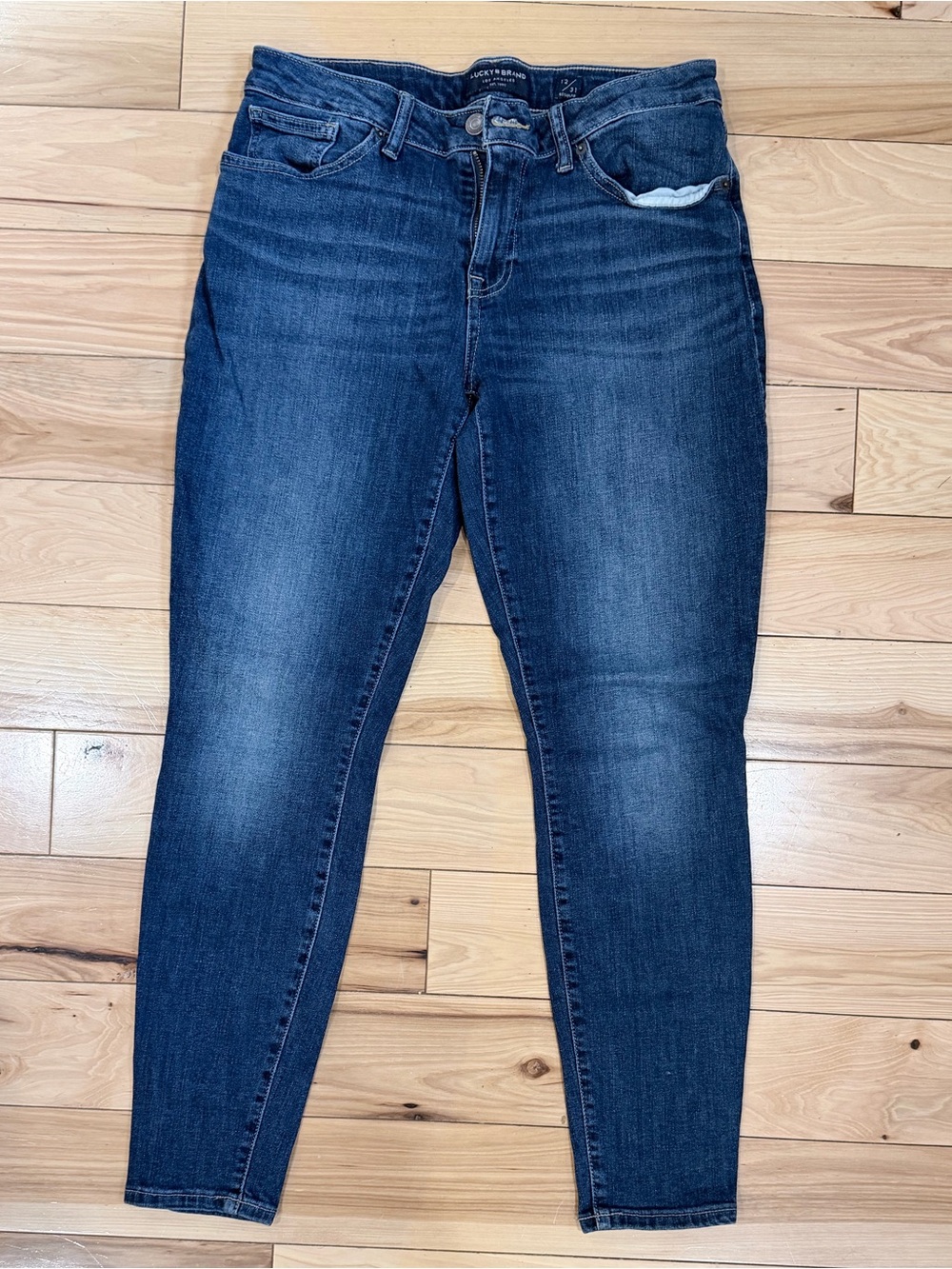 Lucky Brand Indigo Stretch Skinny Jeans